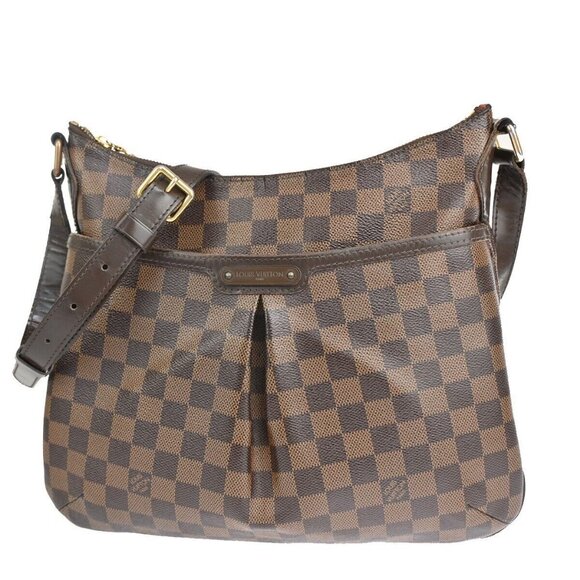 LOUIS VUITTON Bloomsbury PM Shoulder Bag Damier Leather Brown - Picture 1 of 16